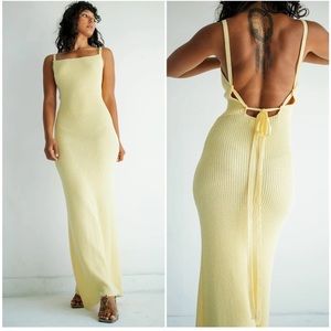 The line by K Petra lace up maxi dress